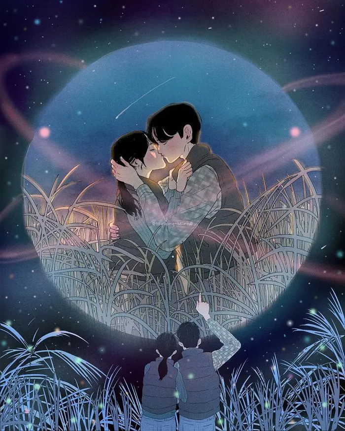 South Korea Illustrator Myeong-Minho Captures The Moments We’d Love To Freeze In Time In His Illustrations