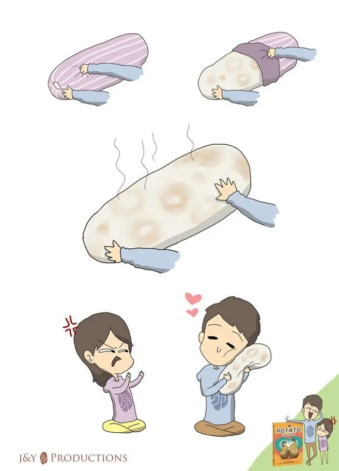 We All Have This Little Pillow We Can't Sleep Without