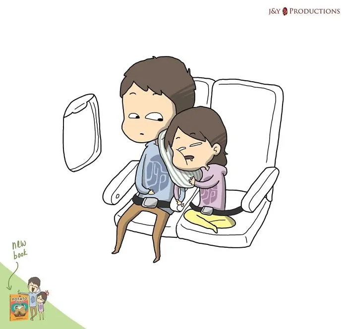 She Can't Board The Plane Without Her Little Pillow