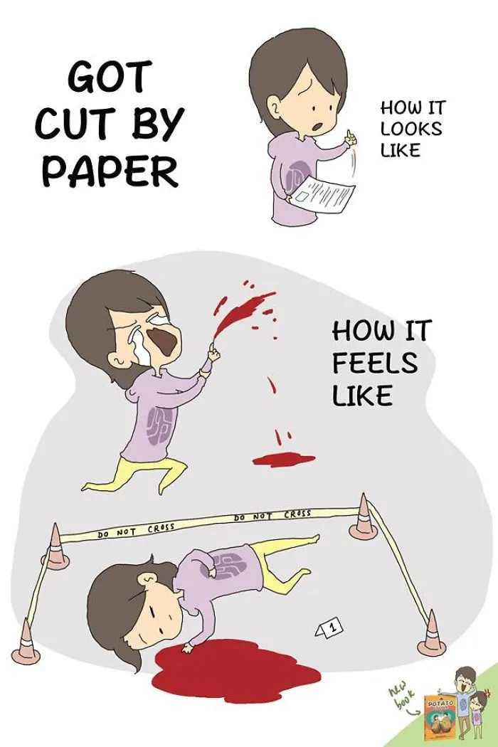 85% Of Those Who Were Injured By Papers Die Of Excessive Blood Loss And Intense Pain