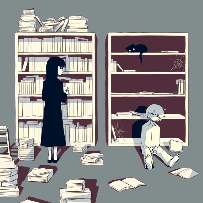 40 Elocuentes ilustraciones creadas por un artista japonés que te harán pensar