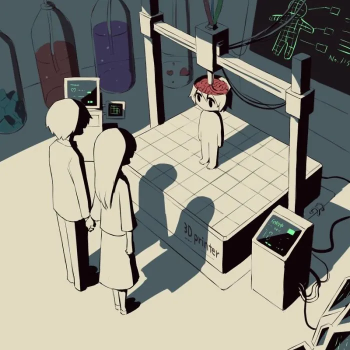 50 Powerful Illustrations By Japanese Artist That Will Make You Think