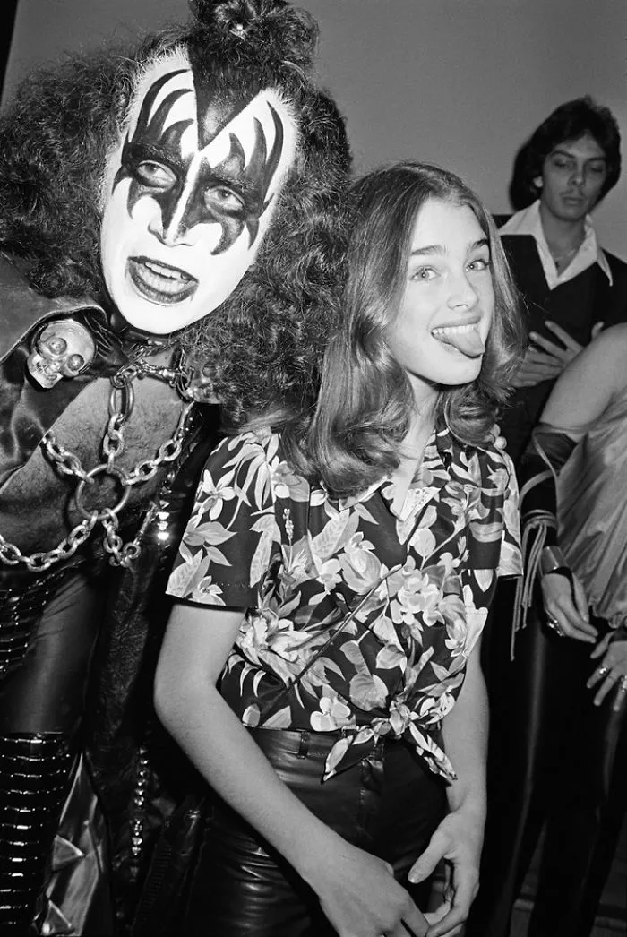 Gene Simmons Y Brooke Shields, 1978