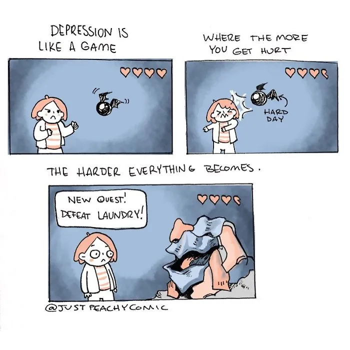 30 Comics That Perfectly Describe What It’s Like To Have Depression And Anxiety