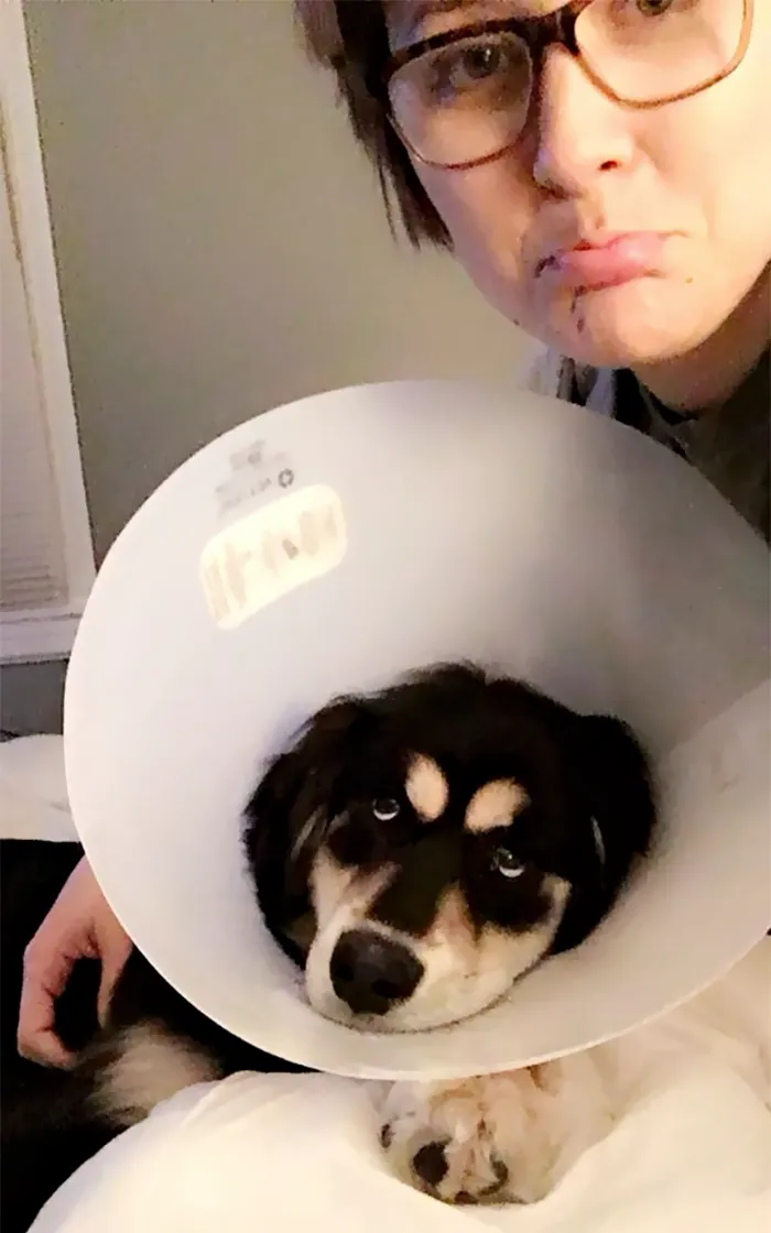 Este hombre y su perro han inspirado una adorable tendencia de imitación, y las fotos te alegrarán el día
