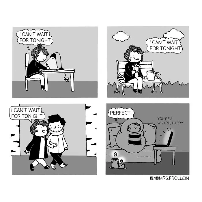 49 Little Wholesome Comics Inspired By My Relationship With My Boyfriend And My Daily Struggles