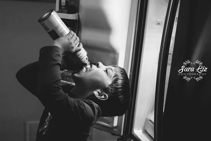 20+ Fotos que revelan cómo es criar a 3 niños