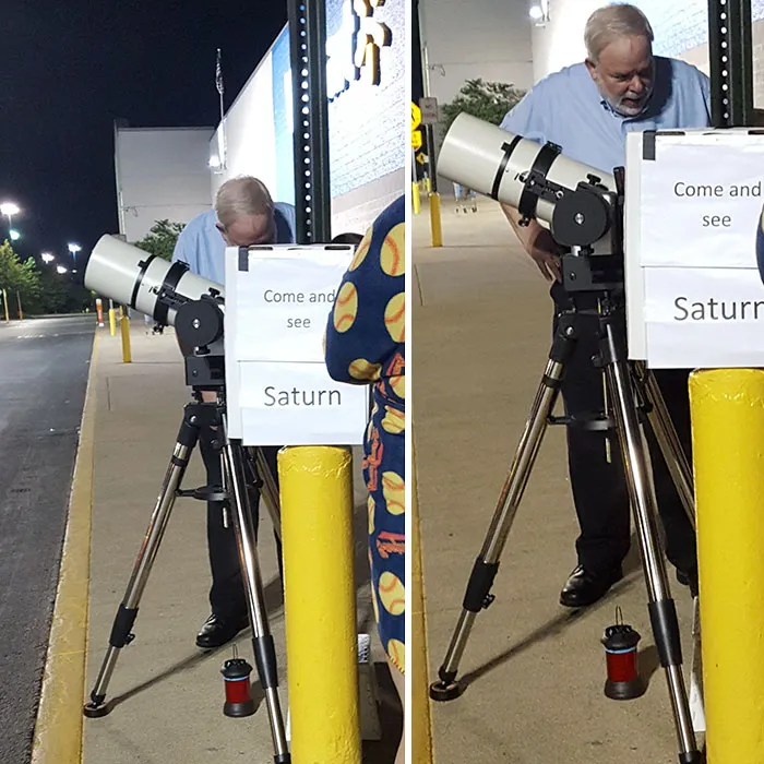 This Guy Was Outside Of Walmart