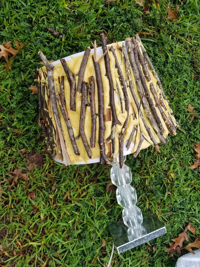Someone Was Throwing Away This Custom Lamp. No Idea Why They Didn't Want To Stick With It