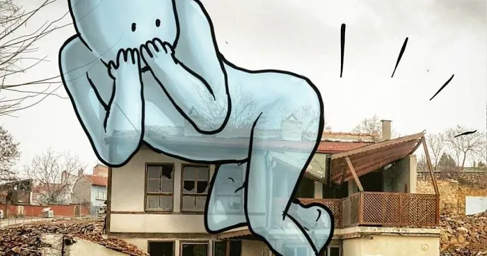 I’m An Architect Who Illustrates The Secret Life Of Giants In The Streets Of Turkish Cities