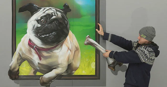 The Three-Dimensional Art Of Brain Mash Will Confuse Your Brain