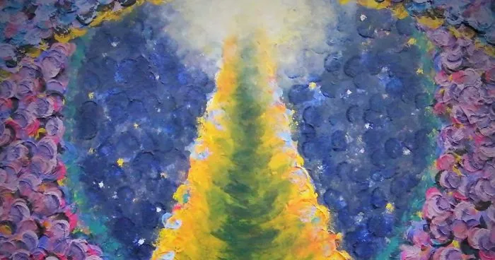 Artist Creates An Entire Painting With Only His Big Toe