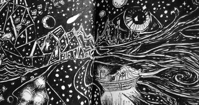 I Create Ink Drawings Since 2015 To Express My Feelings