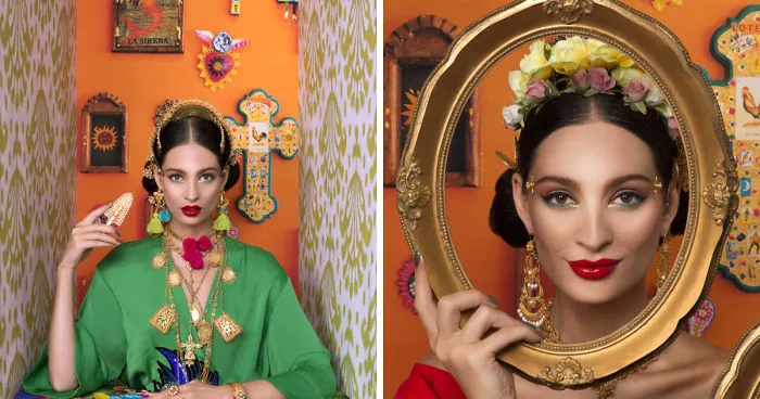 Frida Kahlo, Gustav Klimt And Other Artists Inspire This Jewellery Editorial By Ryan Houssari