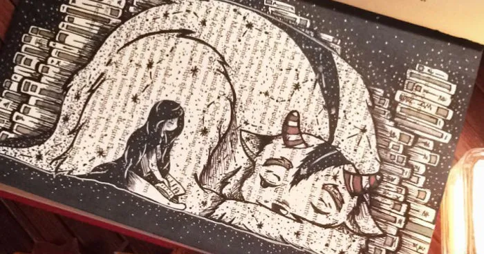 I Use Old Books To Create Art (Part 2)