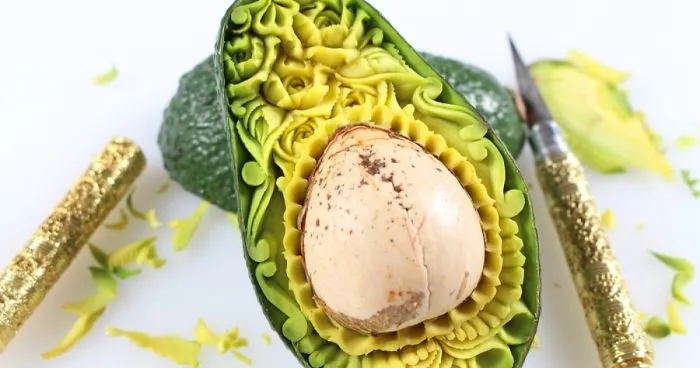 This Avocado Took Me 30 Minutes To Hand Carve