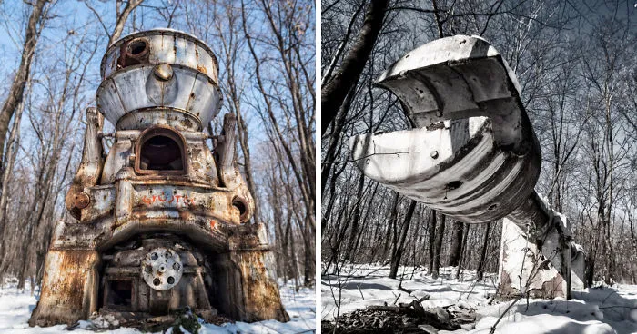 I Met Giant Machine Monsters In The Woods