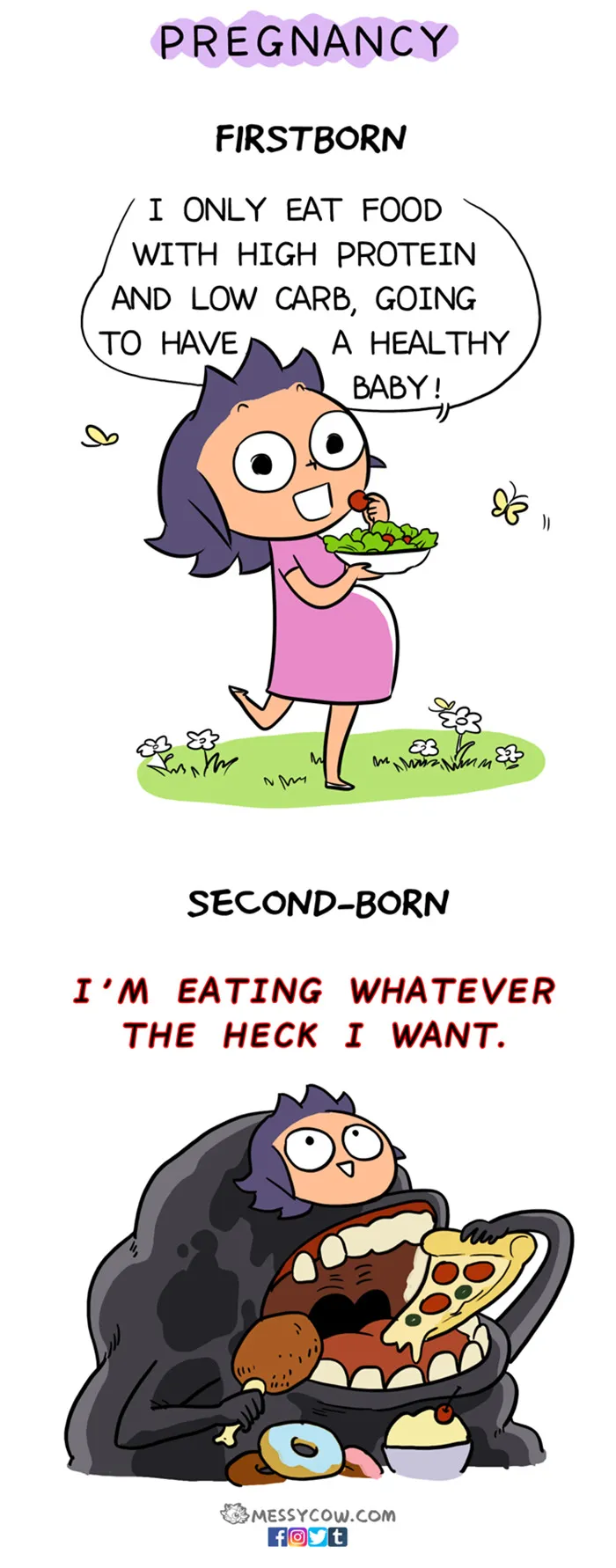 16 Hilariously Honest Comics Reveal The Difference Between Having The First Vs. Second Child