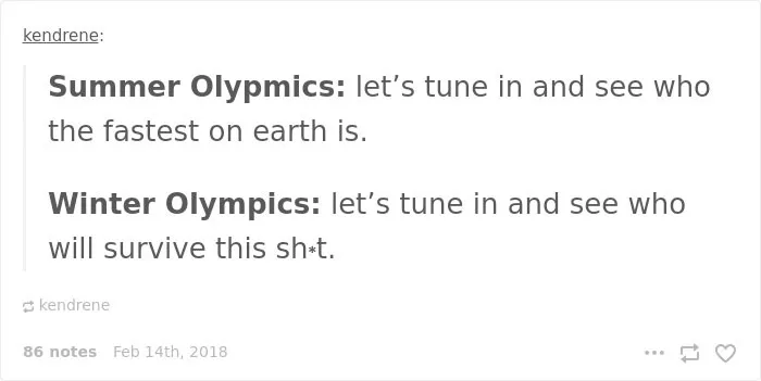 47 Funniest Reactions To The Winter Olympics
