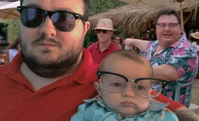 My Husband And Son Accidentally Dressed Up As Dodgson And Dennis Nedry From JP
