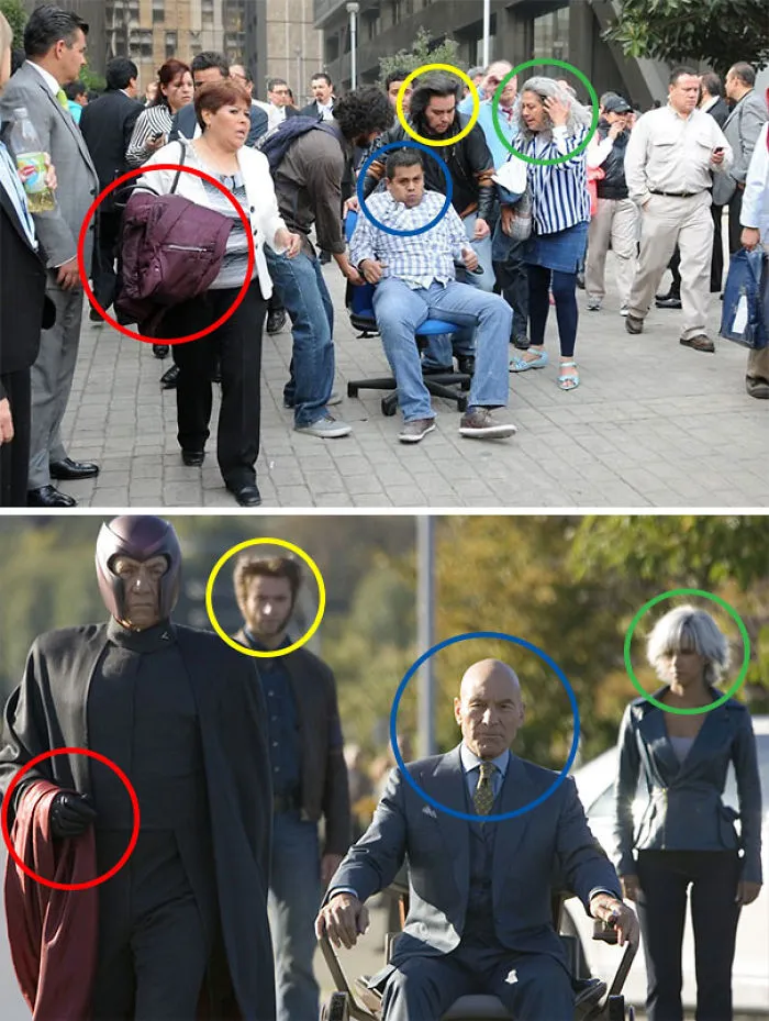 Cosplay accidental de los X-Men