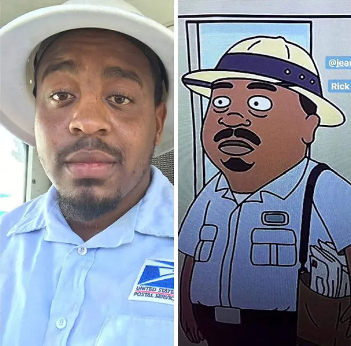 Este amigo se parece al cartero de Rick y Morty