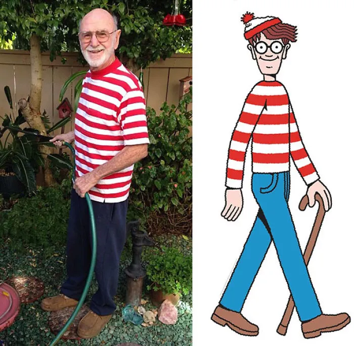 My Papa Has No Idea He Slightly Resembles Waldo Today