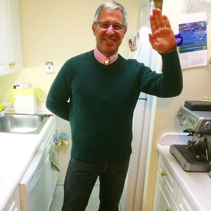 So Dad Accidentally Cosplayed Ned Flanders