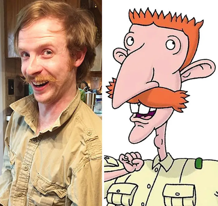 Cosplay accidental de Nigel Thornberry