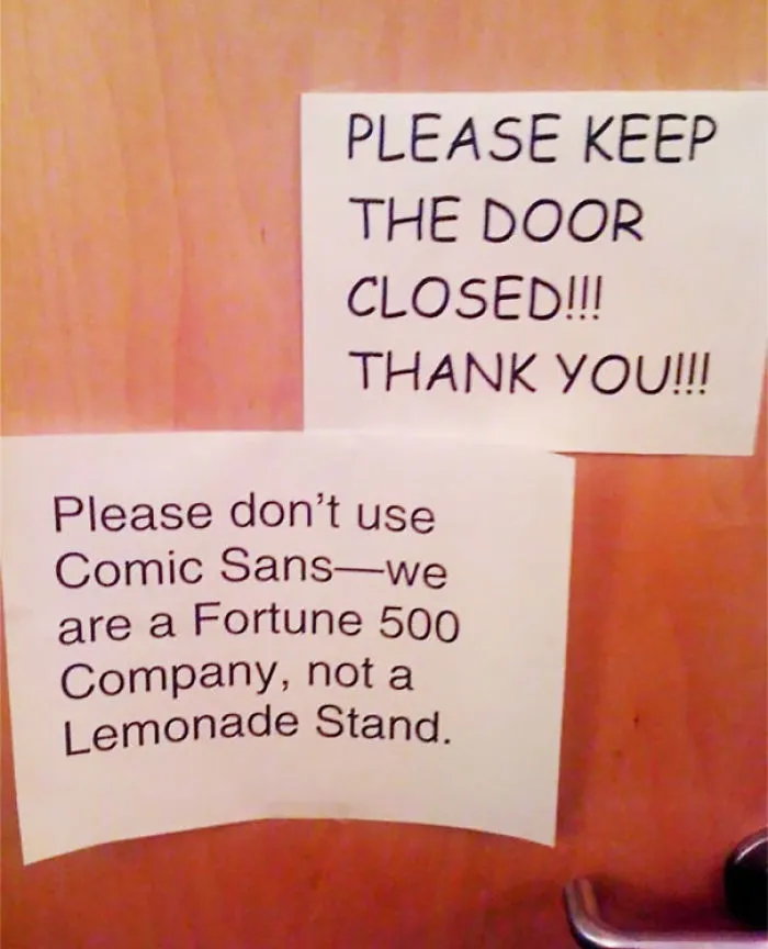 Please Keep The Door Closed