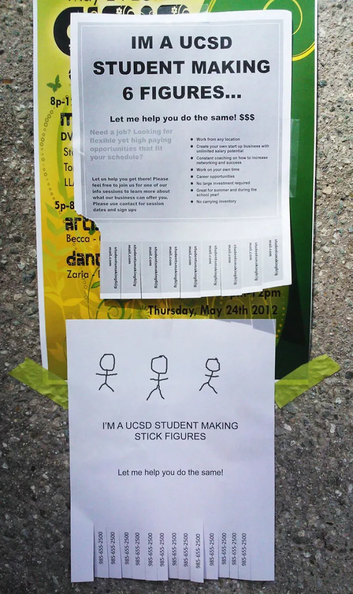 Saw This Sign Earlier. Made The Lower Sign And Posted It As A Joke