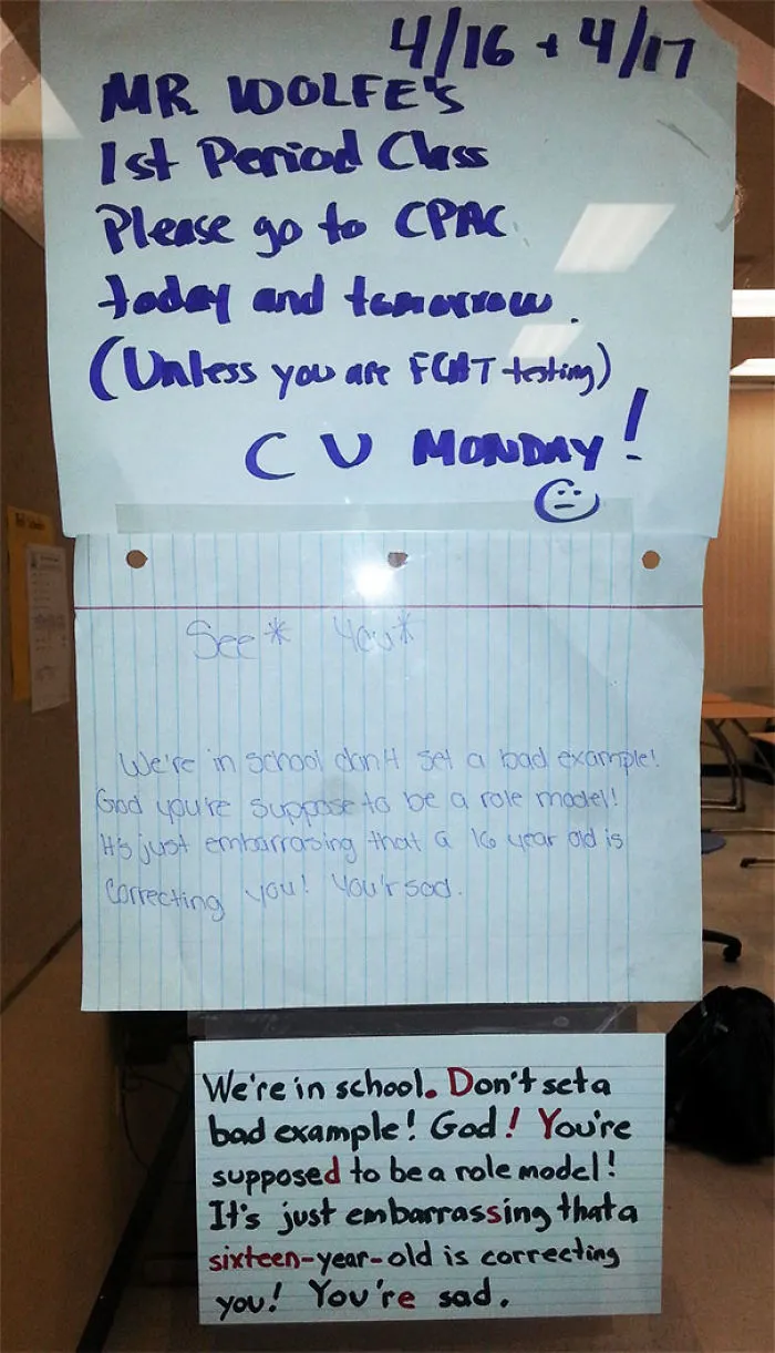 My English Teachers Response To A Grammar Nazi