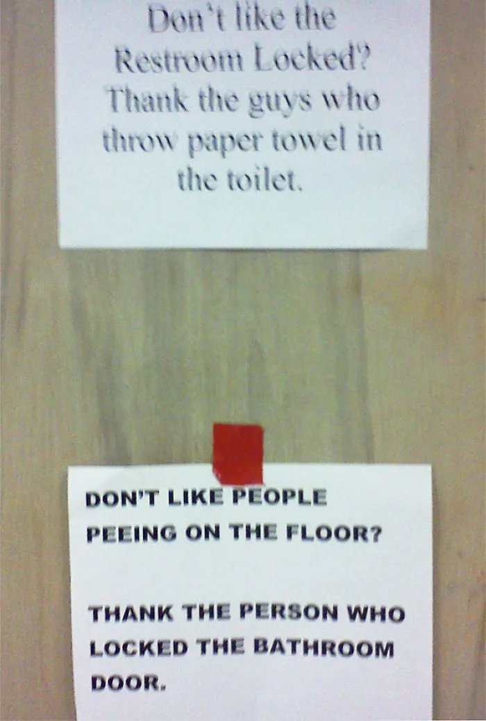 My School Tried Locking Us Out Of The Bathrooms. Retaliation Followed
