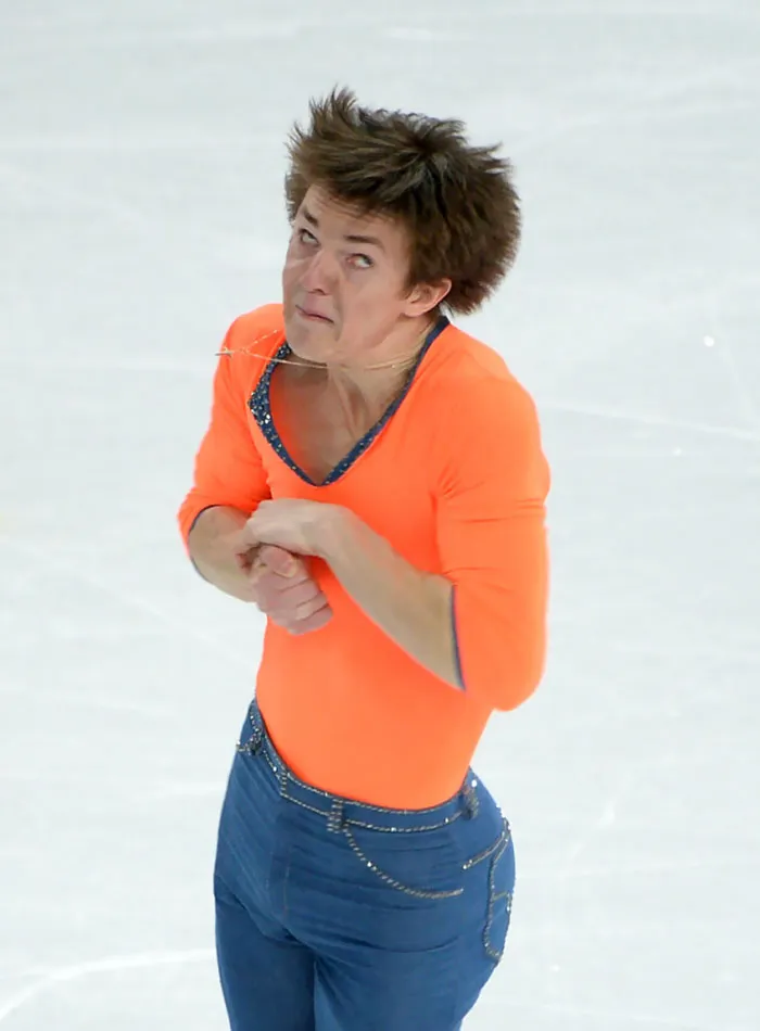 31 Hilarious Olympic Figure Skater Faces That Show Why Cameras Should Be Banned In Some Sports