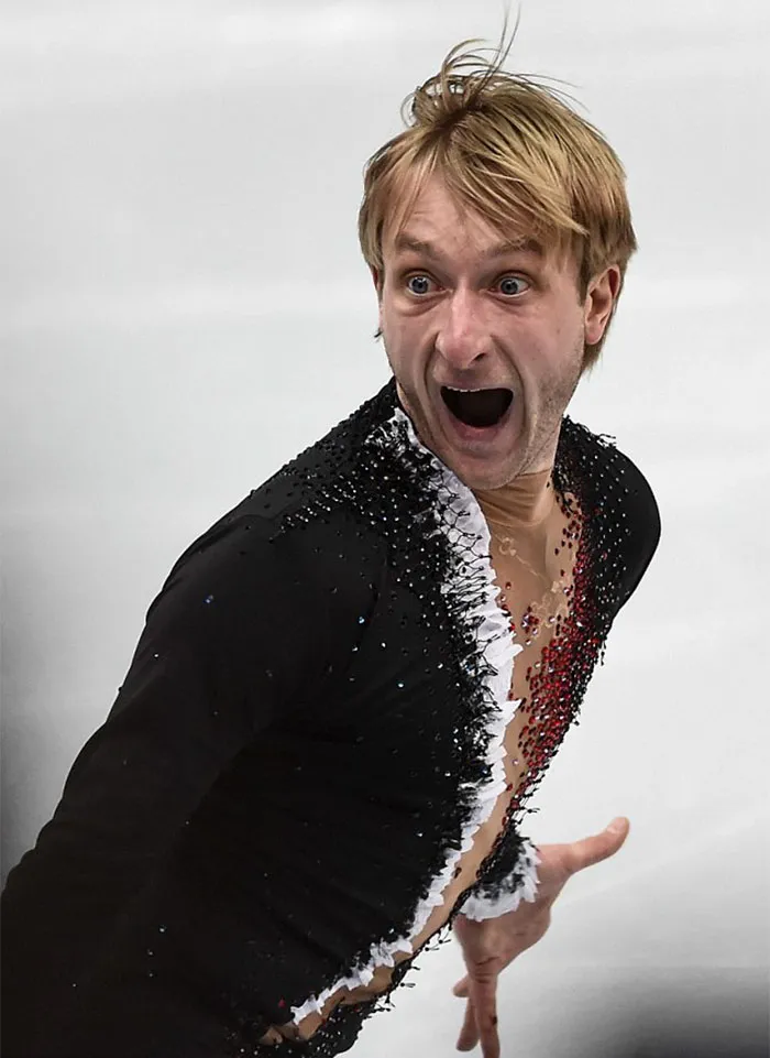 31 Hilarious Olympic Figure Skater Faces That Show Why Cameras Should Be Banned In Some Sports