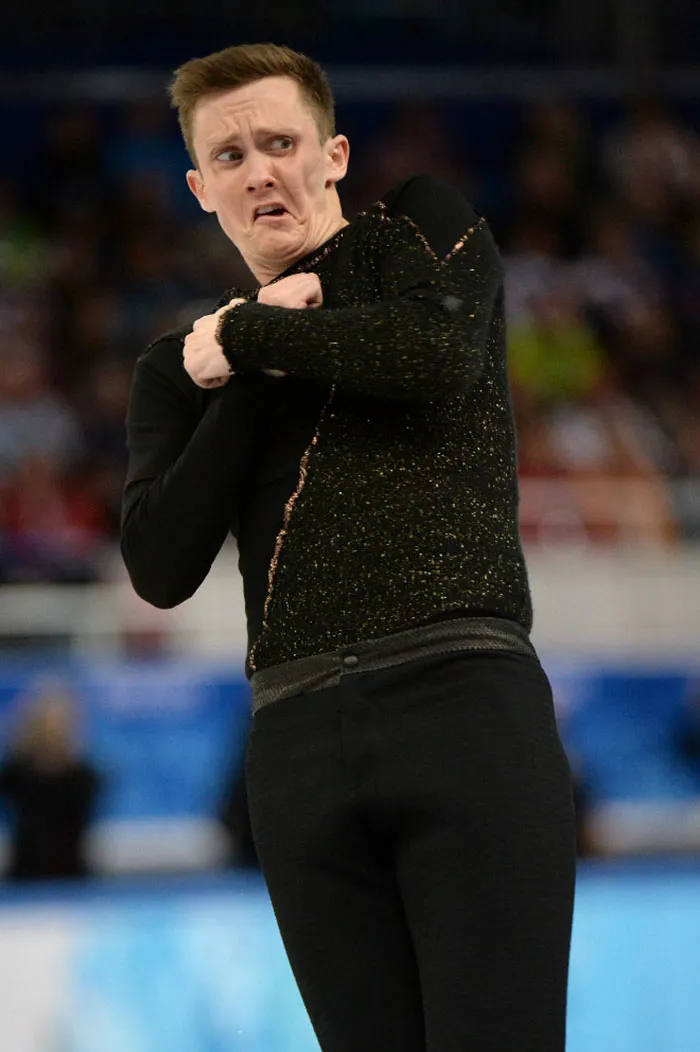 31 Hilarious Olympic Figure Skater Faces That Show Why Cameras Should Be Banned In Some Sports
