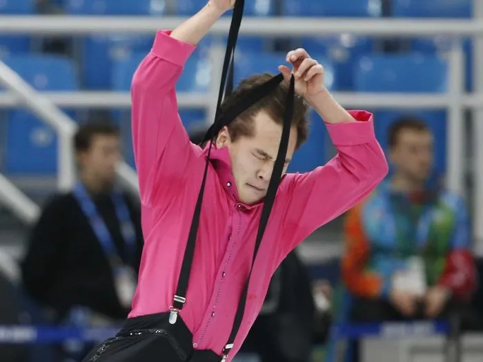 10+ Divertidas caras de patinadores olímpicos que muestran por qué no se deberían permitir cámaras en algunos deportes