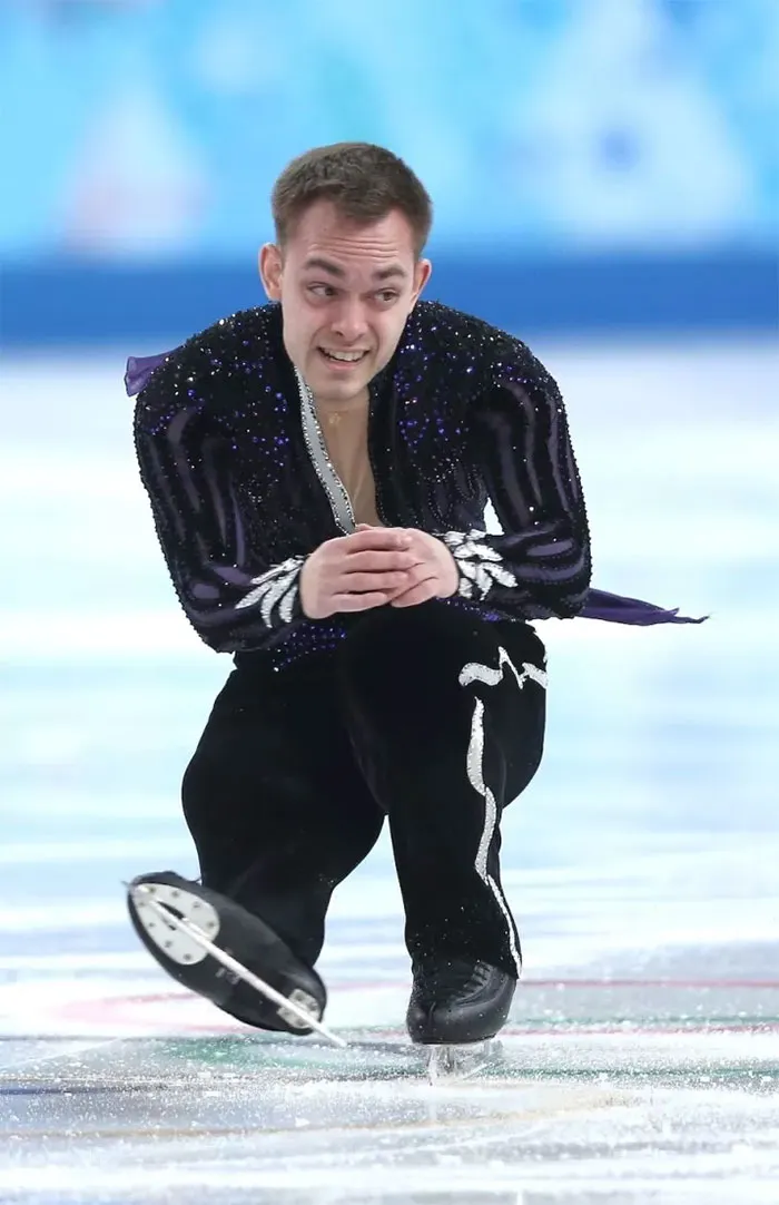10+ Divertidas caras de patinadores olímpicos que muestran por qué no se deberían permitir cámaras en algunos deportes