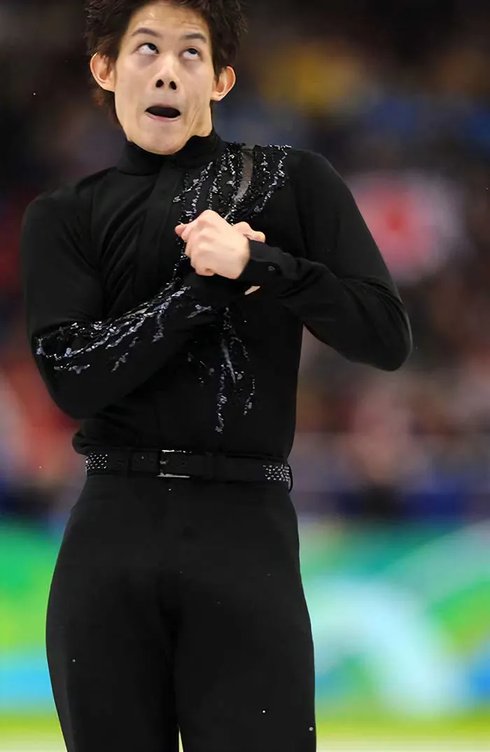 31 Hilarious Olympic Figure Skater Faces That Show Why Cameras Should Be Banned In Some Sports