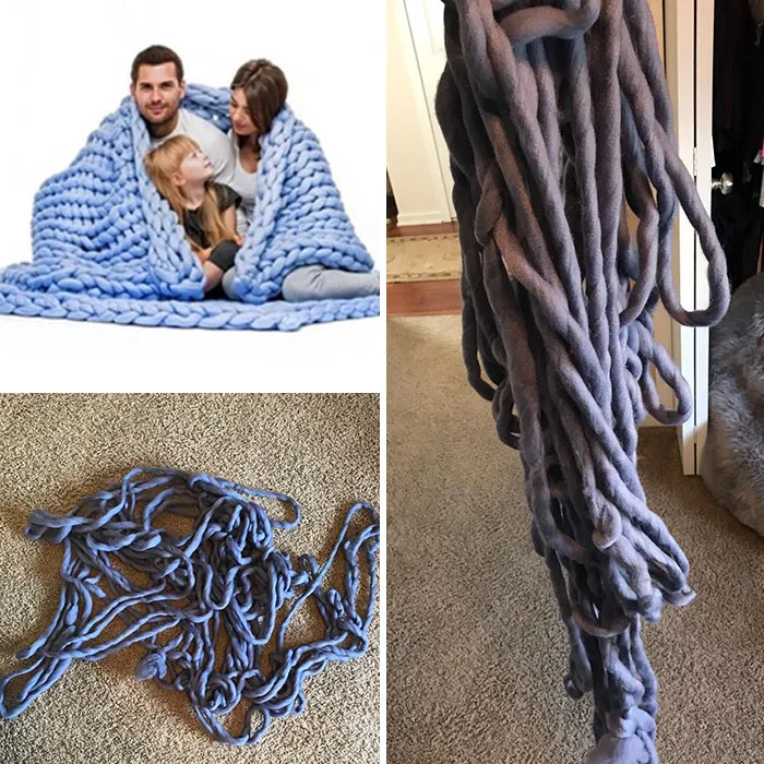 I Knew I Was Taking A Gamble Ordering From Wish.... But Still, I Couldnt Stop Laughing When My Blanket Finally Arrived!