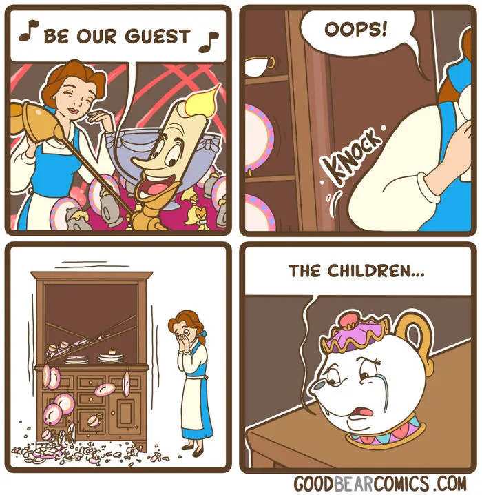 56 Brutally Hilarious 'Good Bear Comics' For People Who Like Dark Humor