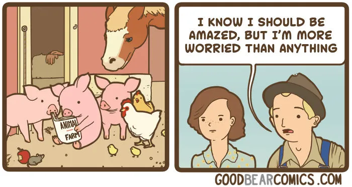 56 Brutally Hilarious 'Good Bear Comics' For People Who Like Dark Humor