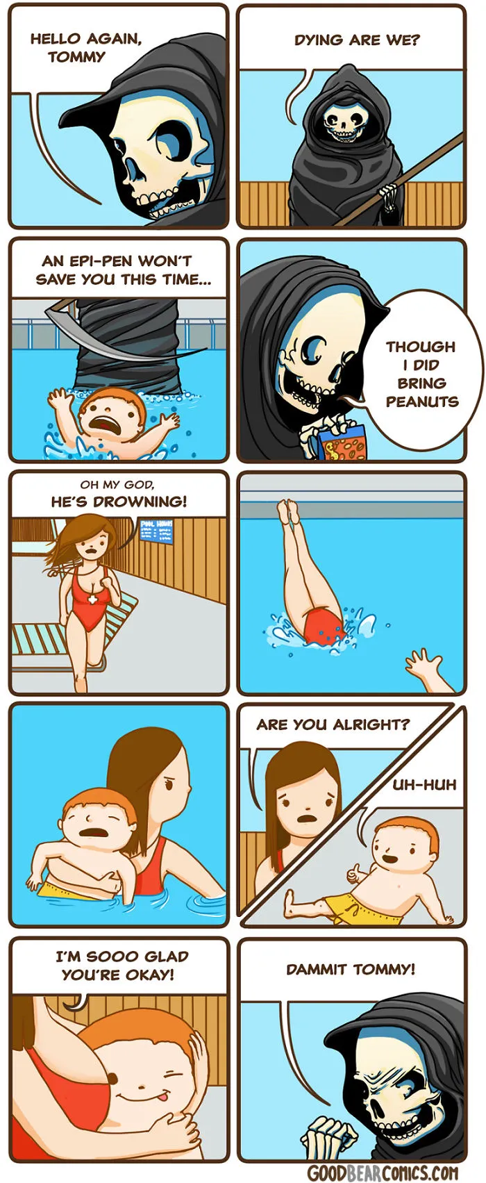 56 Brutally Hilarious 'Good Bear Comics' For People Who Like Dark Humor