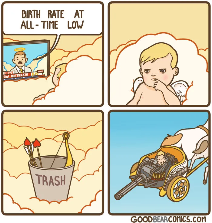 56 Brutally Hilarious 'Good Bear Comics' For People Who Like Dark Humor