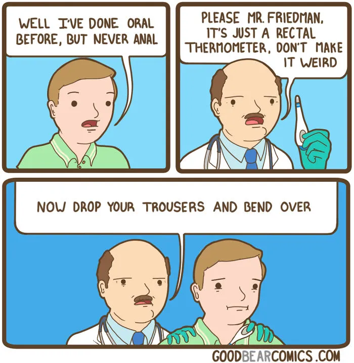 56 Brutally Hilarious 'Good Bear Comics' For People Who Like Dark Humor