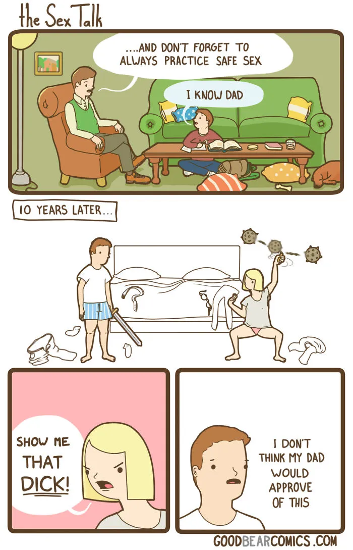 56 Brutally Hilarious 'Good Bear Comics' For People Who Like Dark Humor