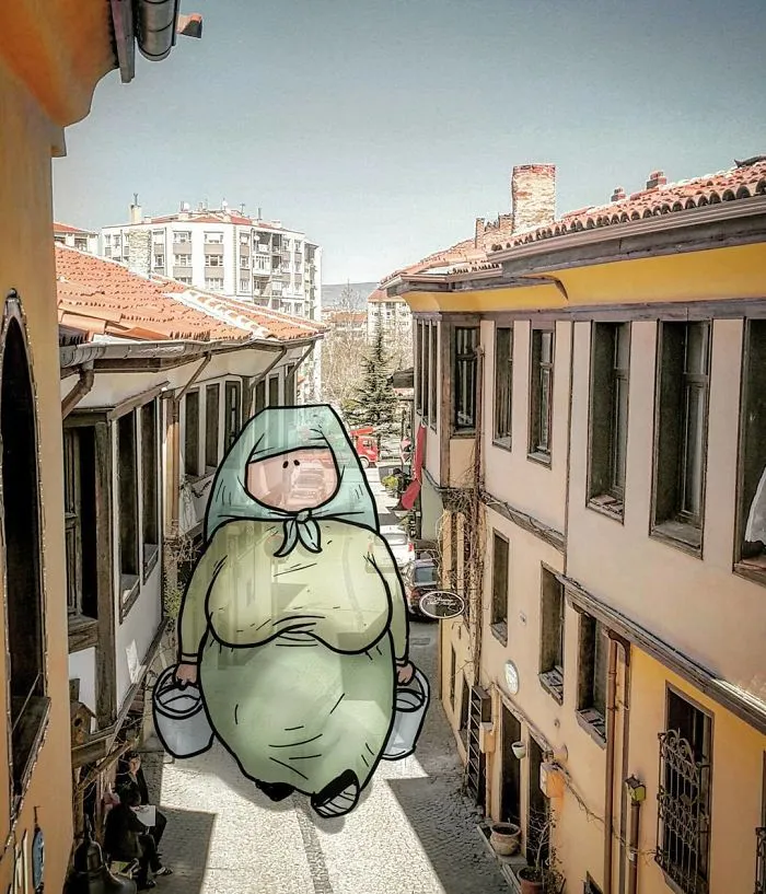 I’m An Architect Who Illustrates The Secret Life Of Giants In The Streets Of Turkish Cities