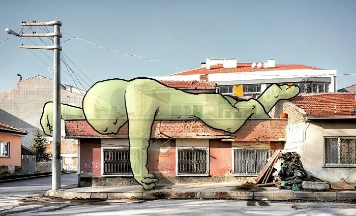 I’m An Architect Who Illustrates The Secret Life Of Giants In The Streets Of Turkish Cities