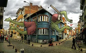 I’m An Architect Who Illustrates The Secret Life Of Giants In The Streets Of Turkish Cities