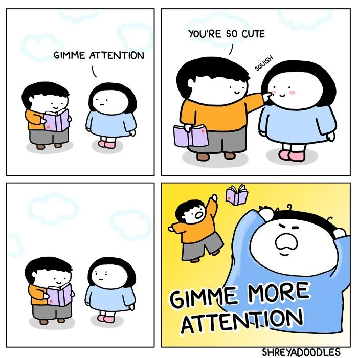 I Started Making Comics 1 Year Ago To Express My Kind Of Humour